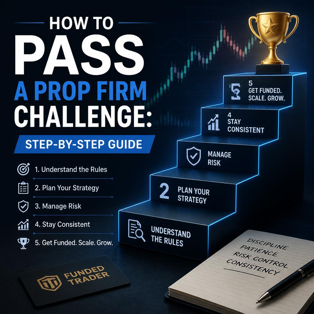 How to Pass a Prop Firm Challenge: Step-by-Step Guide