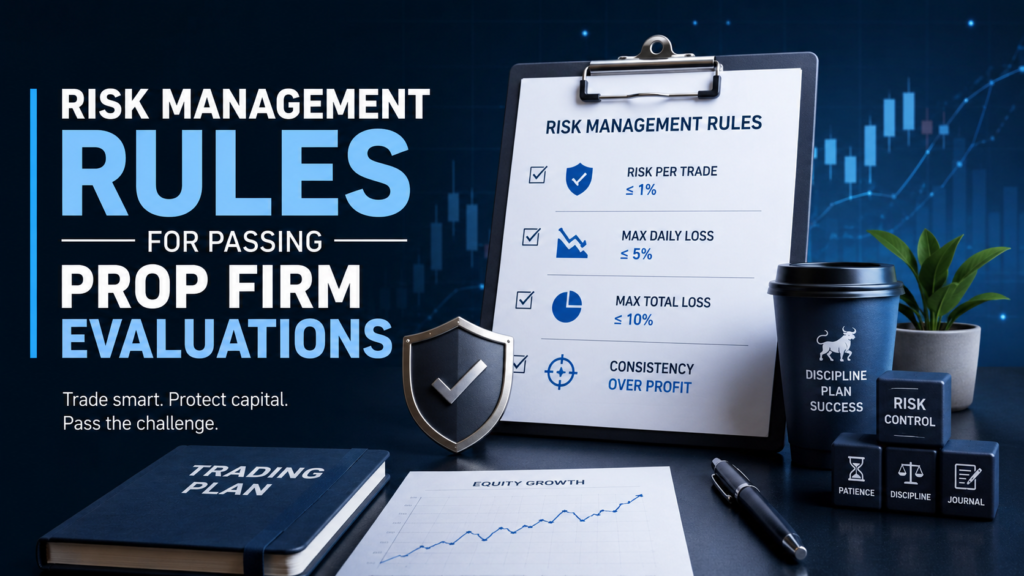 Best Risk Management Rules for Passing Prop Firm Evaluations