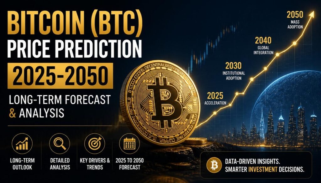 Bitcoin (BTC) Price Prediction till 2050
